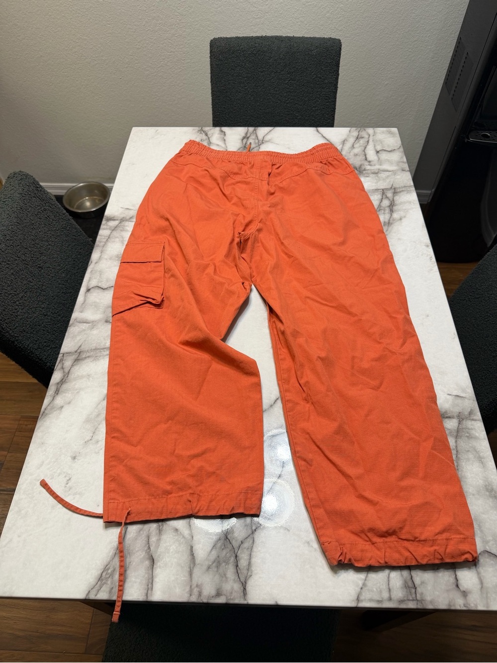 Woman’s Nike Orange Cargo Pants - Casual Utility Style